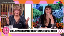 Georgina Barbarossa y Moria Casán revelaron la verdadera razón de su histórica pelea: "Dolió mucho"