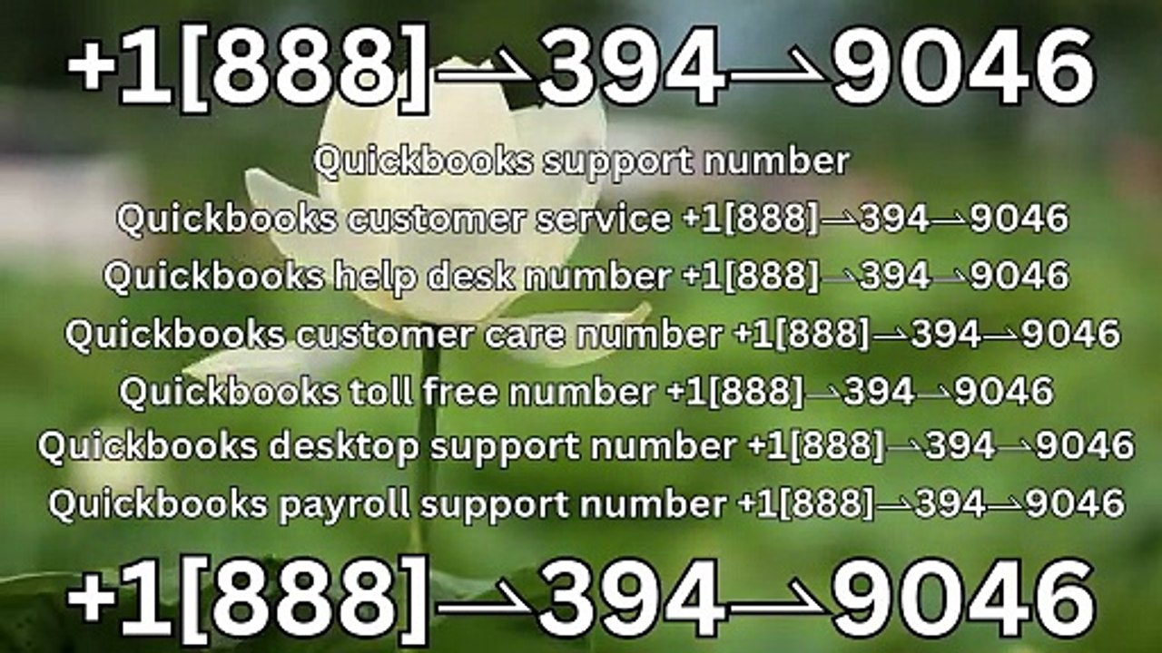 Quickbooks customer support number