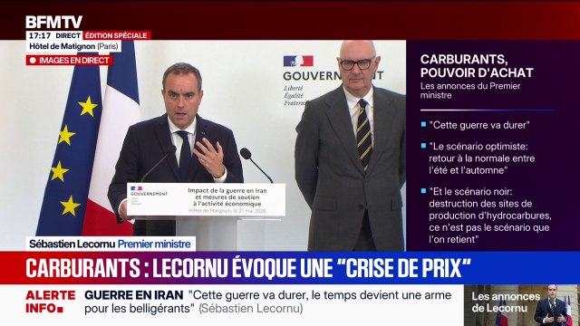 Carburants: Sébastien Lecornu évoque “une crise de prix”