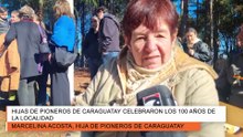Marcelina Acosta, Hija de pioneros de Caraguatay