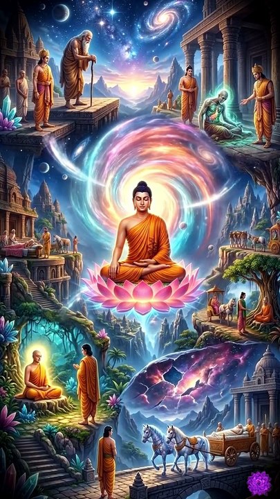The Four Sights | Old Age, Sickness, Death, The Monk | The Life of The Buddha | Siddhartha Gautama