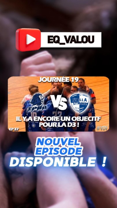 Épisode 37 de VDV Vs Stella Saint Maur ! #Handball #Hand #Match #Youtube #VDV