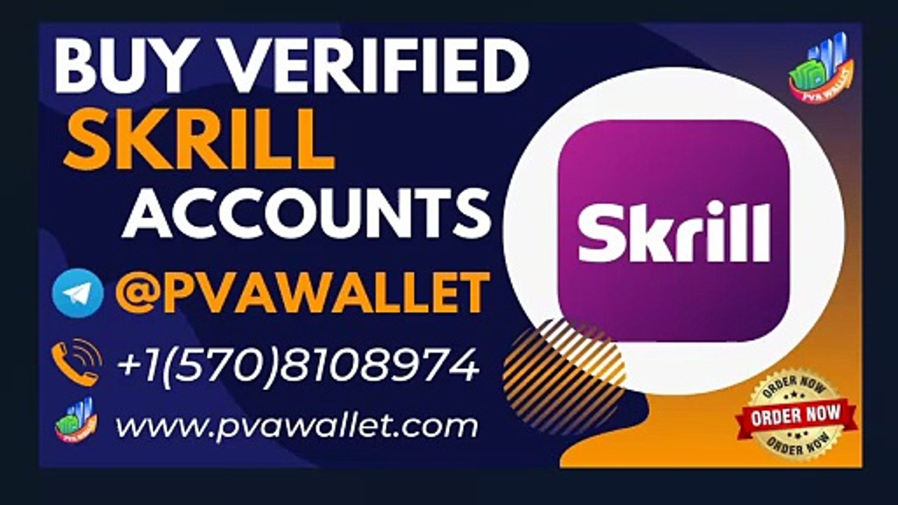 Top Rated Verified Skrill Account Services