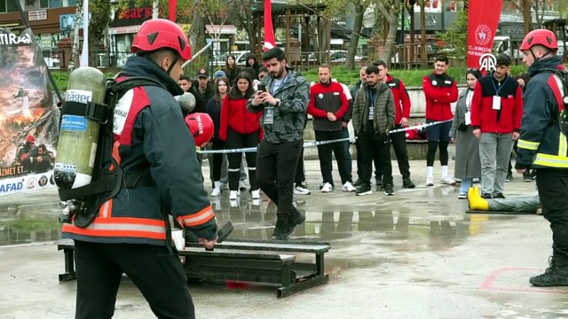 Ardahan'da düzenlenen üniversiteler arası afet spor oyunları tamamlandı | Ajansspor | AA