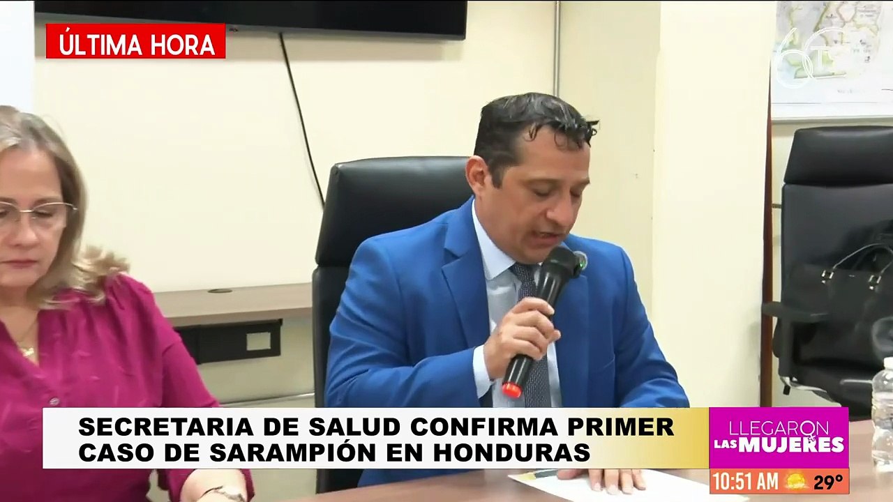 Salud de Honduras confirma primer caso importado de sarampión