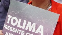 Campesinos e indígenas se movilizaron en Bogotá