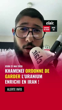 Khamenei ordonne de garder l’uranium enrichi en Iran ! #iran #usa #Trump #Israel #Khamenei