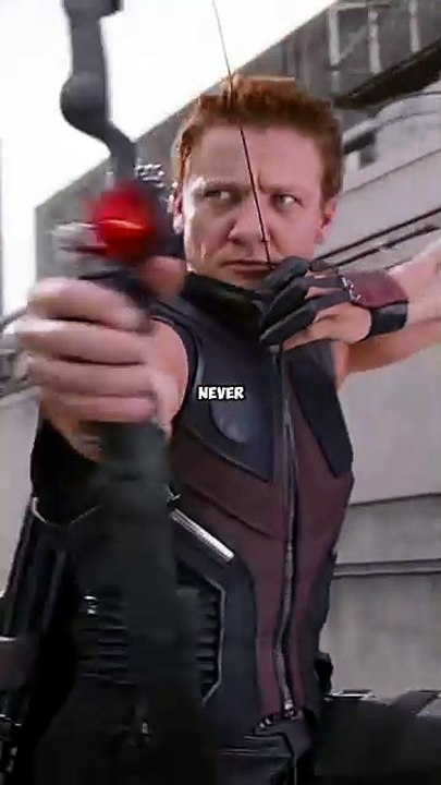 Why Hawkeye never runs out of his arrows?