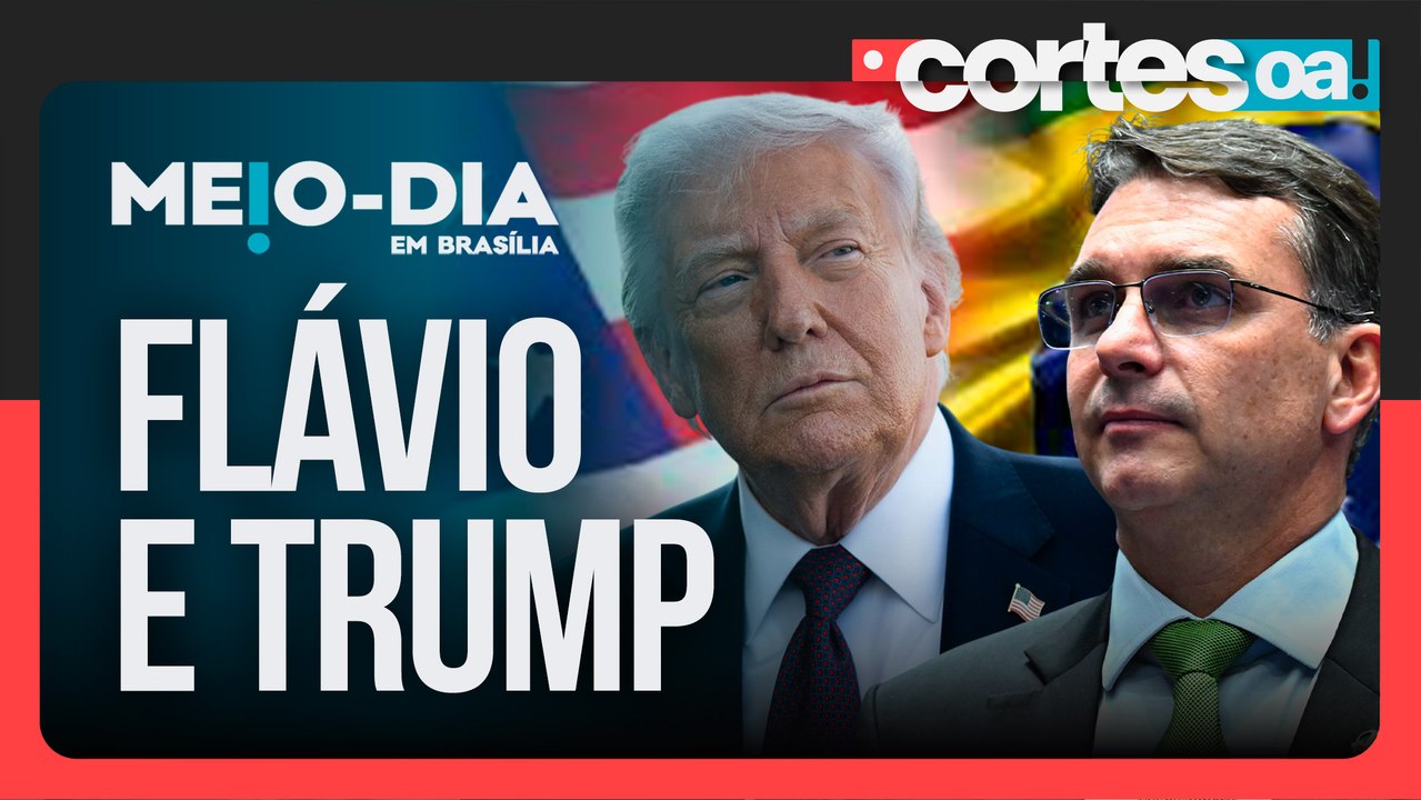 Flávio consegue encontro com Trump para maquiar esquema Master