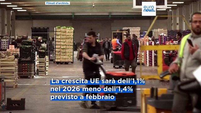 L'Ue taglia le stime di crescita 2026, la crisi nello stretto di Hormuz fa salire l’inflazione