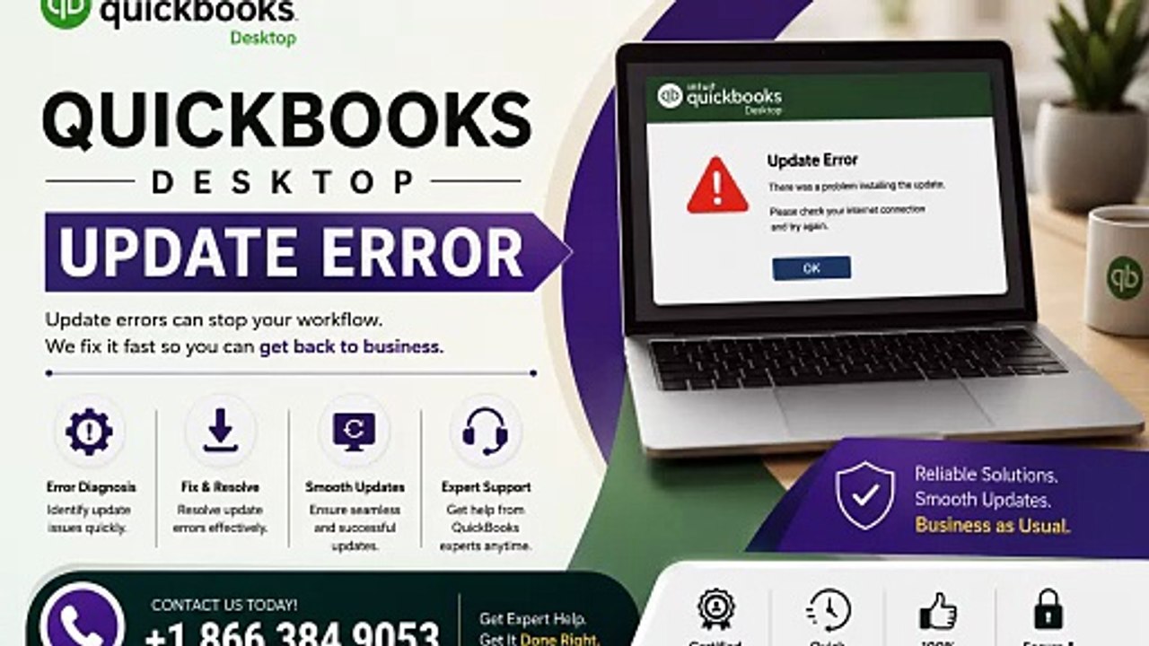 quickbooks desktop update error