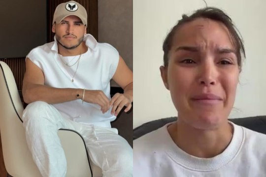 Andrea Del Val habla en Telemundo de la polémica con Giovanni Laguna