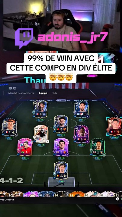 EN LIVE SUR TWITCH 7/7ADONIS_Jr7 ✅🟣99% DE WIN AVEC CETTE TACTIQUE EN DIV ÉLITE 🤯