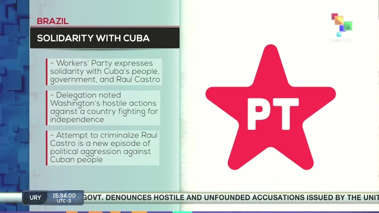 Brazil | Solidarity with Cuba
