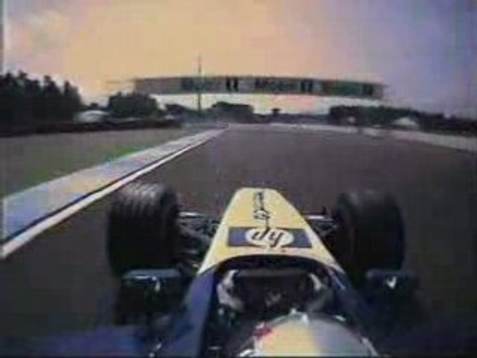 2003 Hockenheim Montoya onboard pole lap