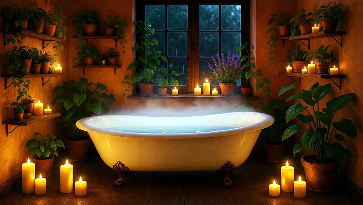 ASMR Lavender Steam Bath