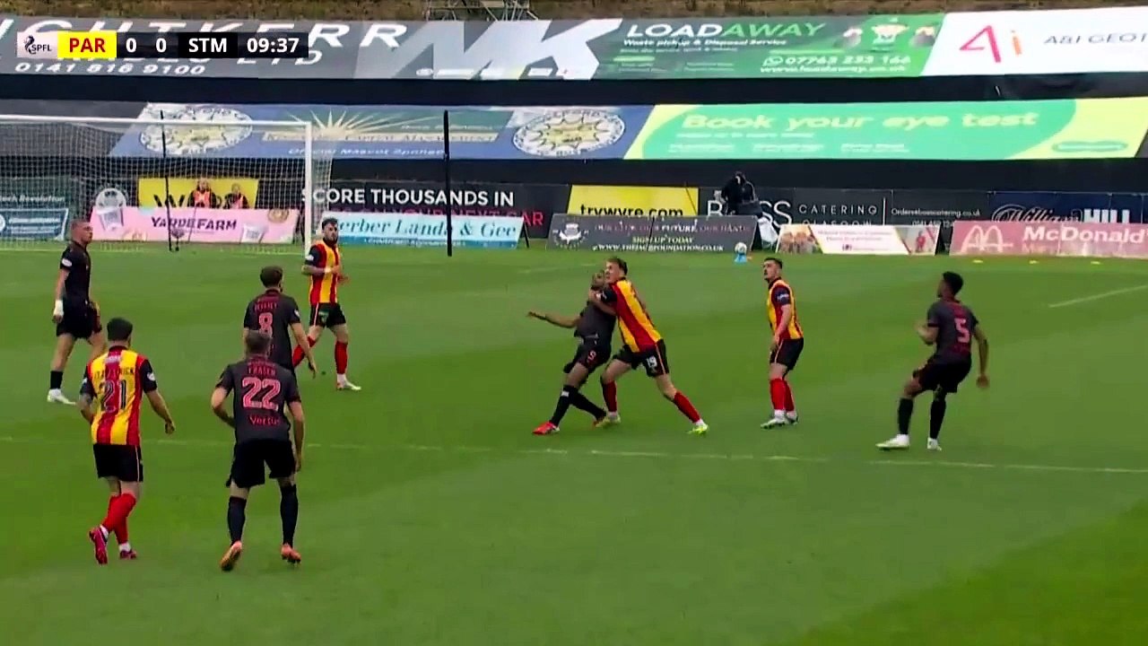 Partick Thistle Vs St Mirren 1 half Premiership Playoffs Final 1 leg