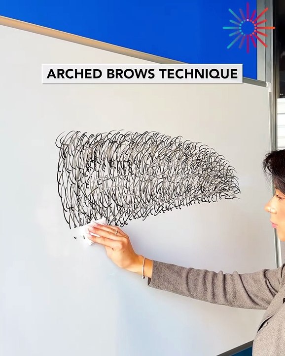 How to get the perfect arched brows😍