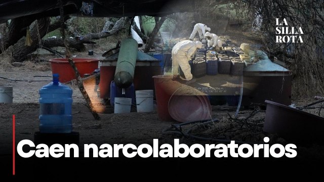 Desmantelan 3 narcolaboratorios en Sinaloa y decomisan 4 toneladas de metanfetamina