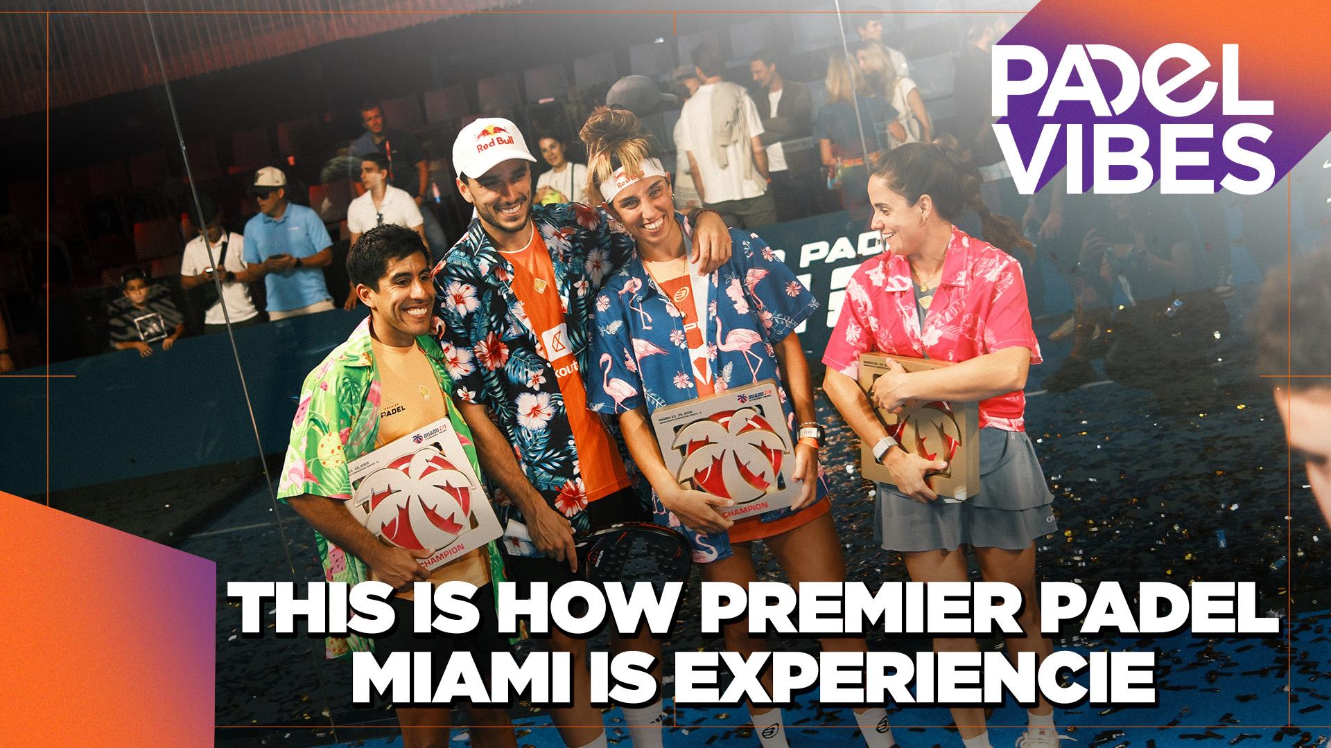 Miami Padel Vibes 🌴🎾 | Inside Premier Padel Miami | beIN SPORTS USA