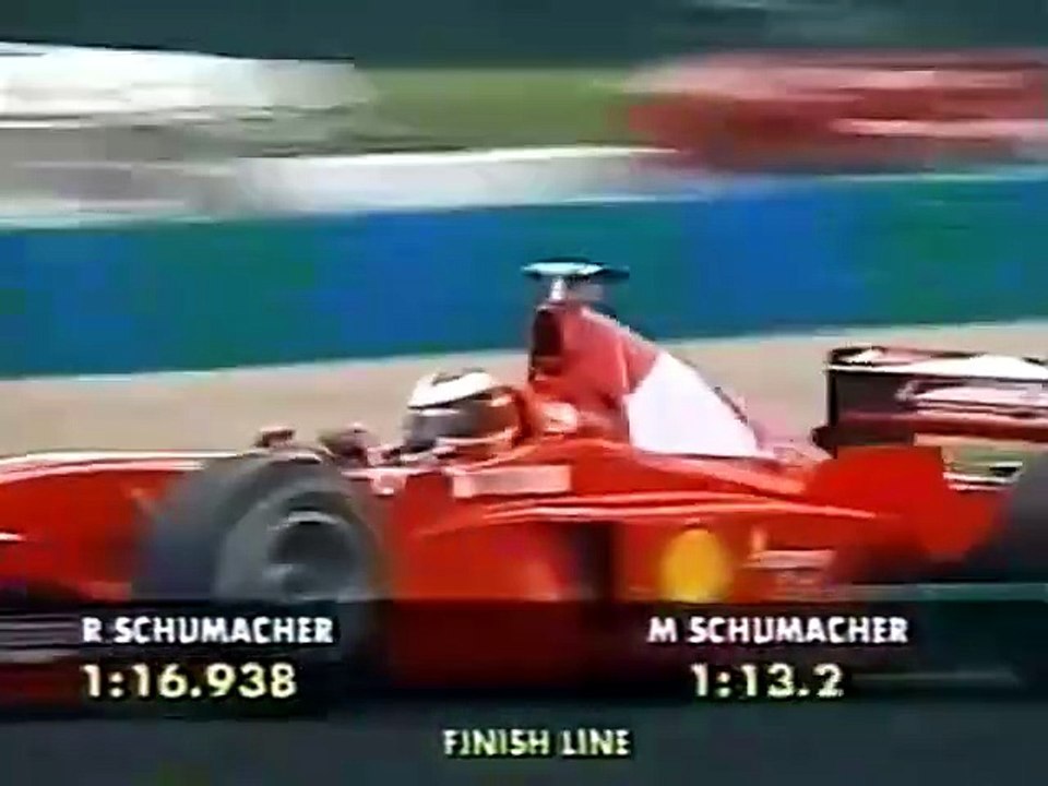 F1 – Michael Schumacher (Ferrari V10) laps in qualifying – France 1998