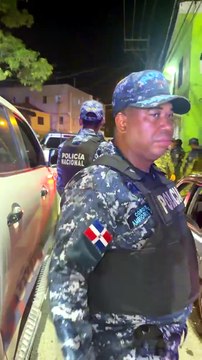 Policía preventiva y Antirruidos realizan operativos contra el delito y contaminación sónica en Sabana Perdida, SDN.