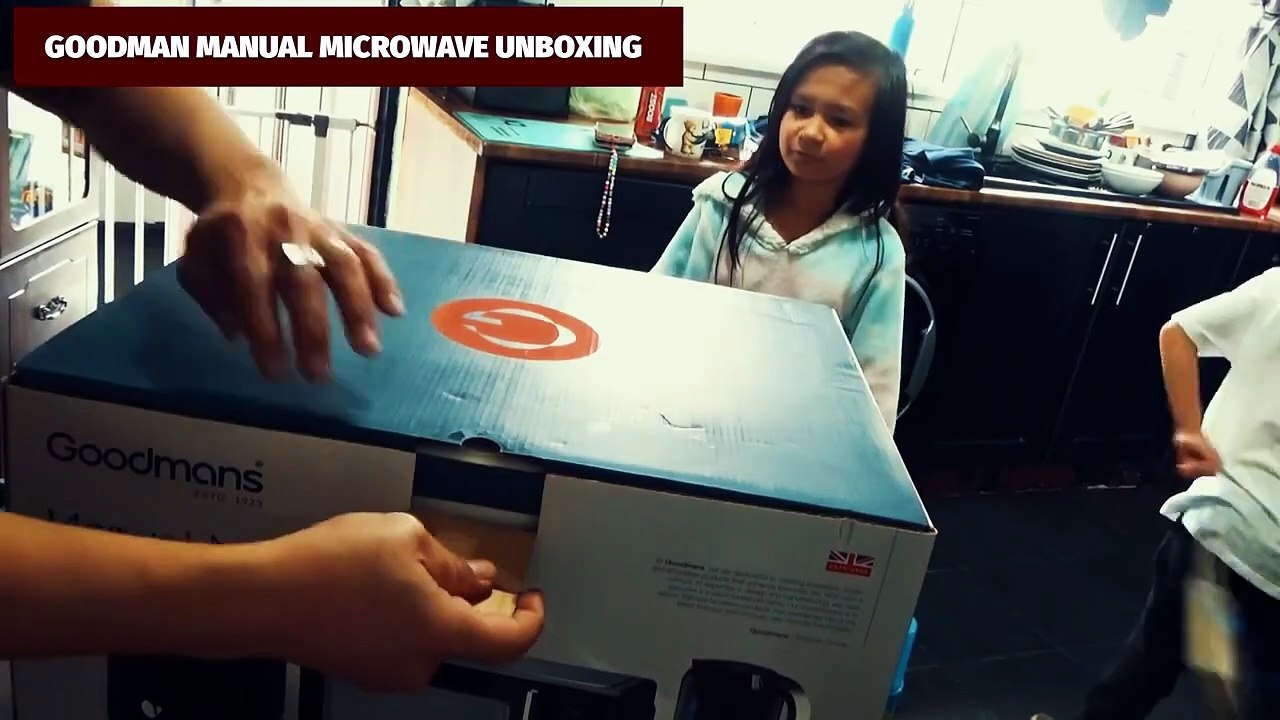 Unboxing Goodman manual microwave 20L  #unboxing