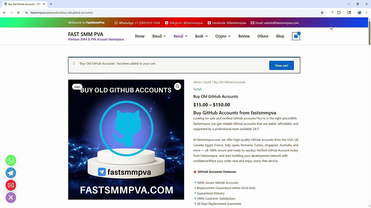 Buy Old GitHub Accounts & High-Quality accounts