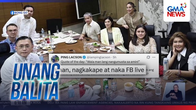 Ilang minority senators, nilinaw na may nangumusta sa majority senators noong May 13; pinalagan ang alegasyon na may alam sila sa pamamaril | Unang Balita