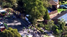A school bus carrying dozens of students crashes in Sydney’s West