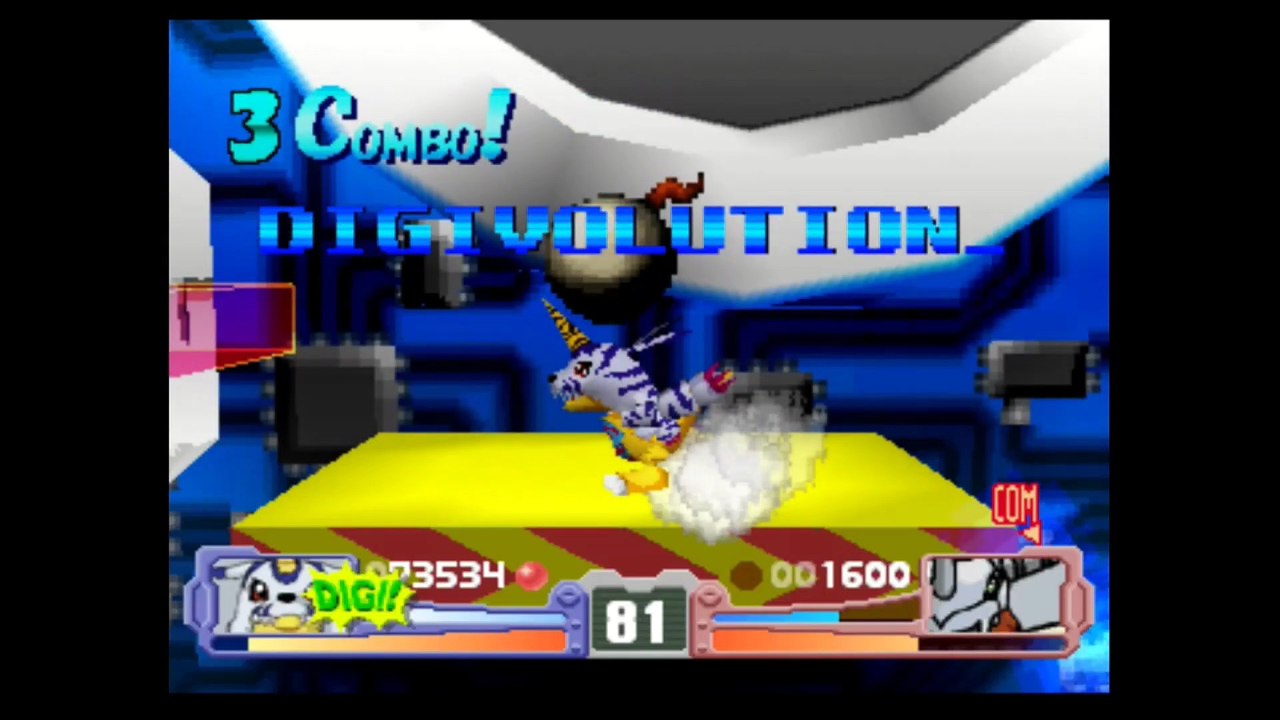 Digimon Rumble Arena PS1 Longplay 3 (Gabumon)