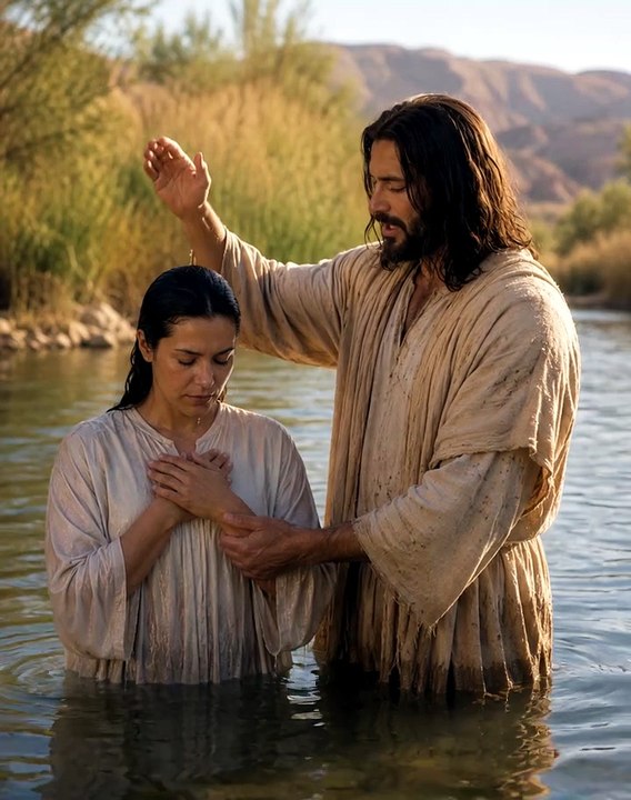 yo te bautizo en el nombre el padre, el hijo y del espíritu santo