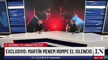 Martín Menem calificó a la interna libertaria como ''una cosa de chicos''