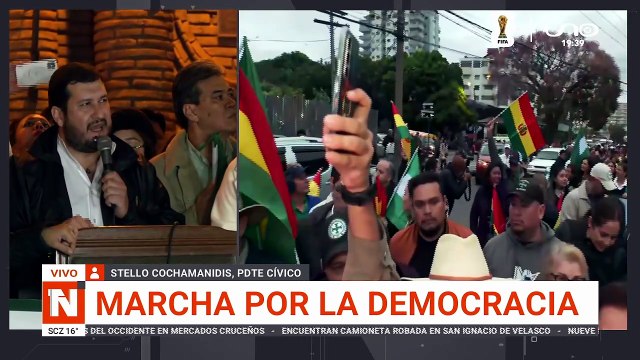 DISCURSO STELLO COCHAMANIDIS PDTE COMITÉ PRO SCZ