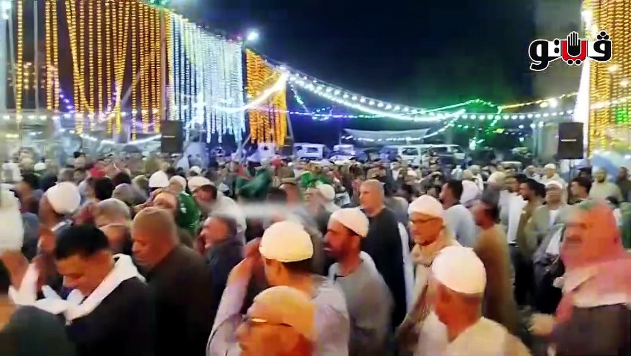 أهالي الغربية والمحافظات المجاورة يحتفلون بالليلة الختامية لمولد "قطب الرجال"