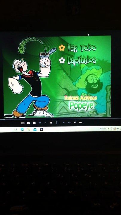 menu de popeye ruinas aztecas