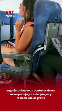 Dos ingenieros recibieron boletos de avión gratuitos de por vida luego de revelar a una aerolínea cómo lograron acceder al sistema de entretenimiento para jugar videojuegos durante un vuelo 🎮✈️.