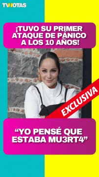 Lolita Cortés revela su lucha contra la ansiedad y el primer ataque de pánico que sufrió a los 10 años