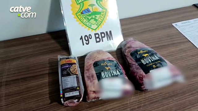 Homem é preso após furtar peças de picanha de supermercado em Toledo