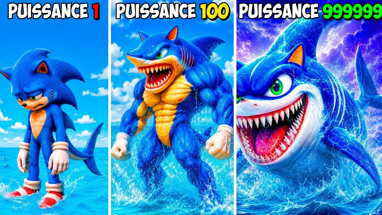 On rend Shark Sonic plus puissant dans GTA 5 ! (mod du film Sonic)