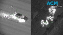 Teen hoons busted after allegedly tearing 180km/h down a highway in stolen cars