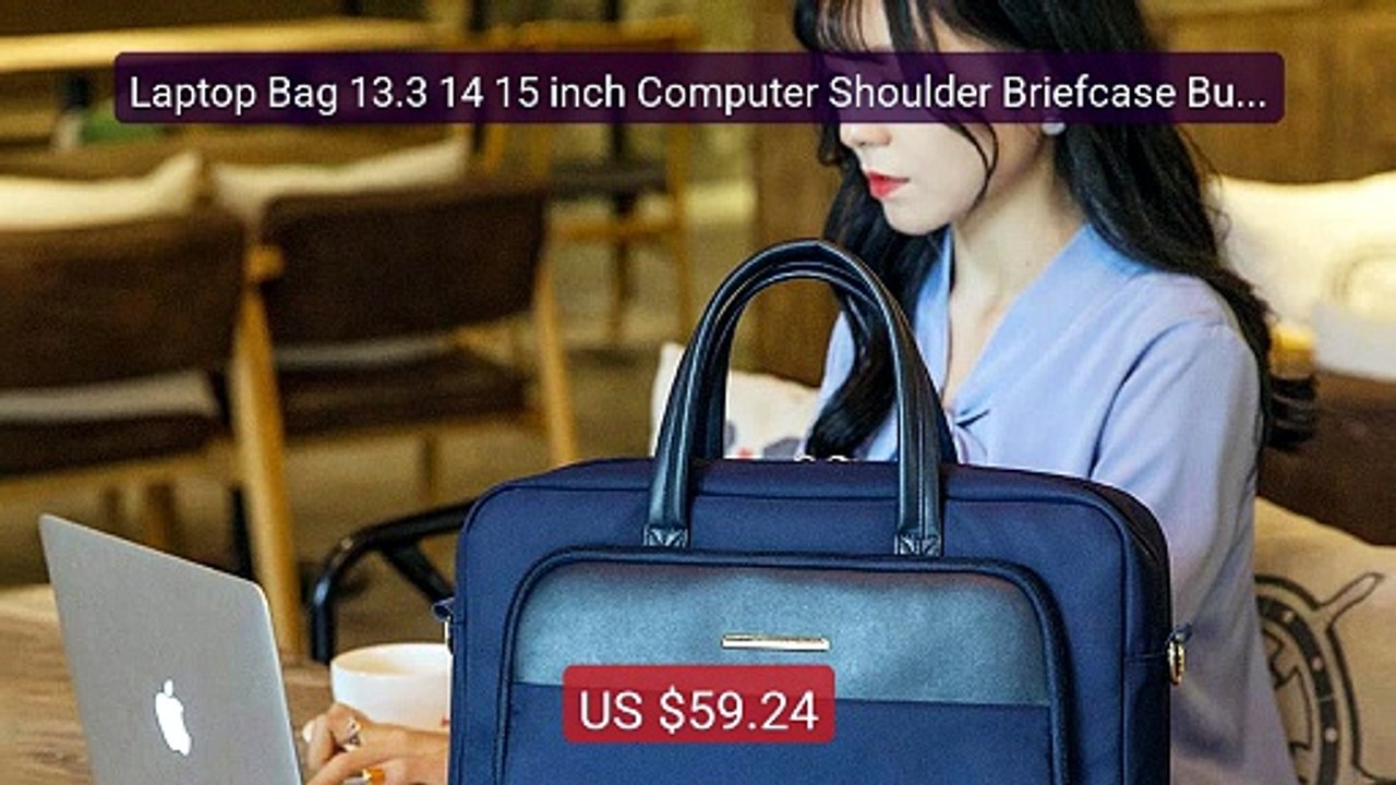 Laptop Bag 13.3 14 15 inch Computer Shoulder Br...