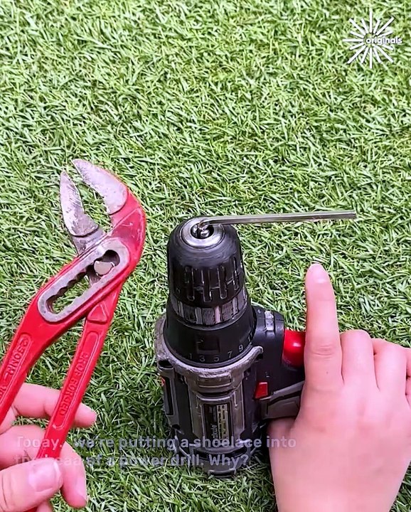 Wait… you can do that with a drill?! 🛠️🤯