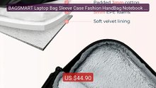 BAGSMART Laptop Bag Sleeve Case Fashion HandBag Notebook Pouch... -- Hot Deal 2026 | Limited Offer!
