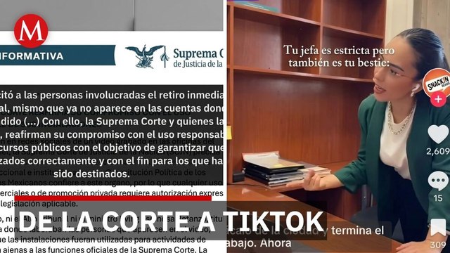 Empleadas de la Suprema Corte pierden su trabajo por grabar videos de redes sociales