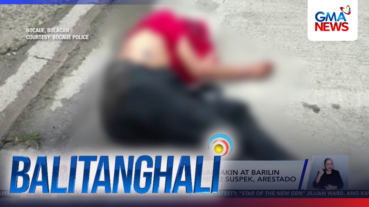 Delivery rider, patay matapos saksakin at barilin ng magkapatid na lasing umano; 2 suspek, arestado | Balitanghali
