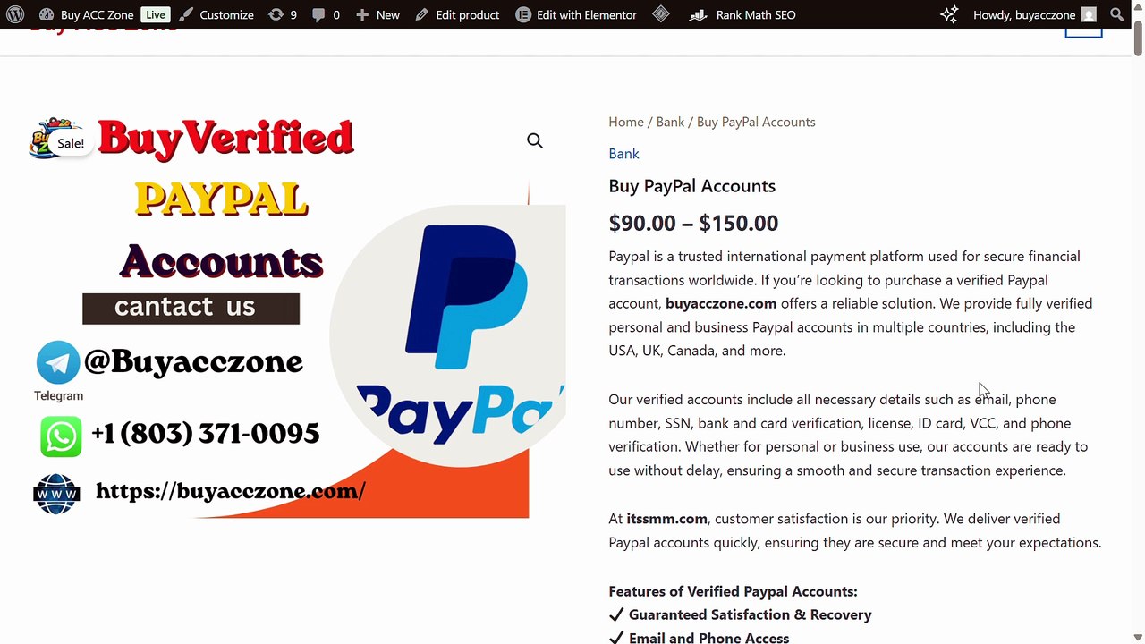 How to buy a verified PayPal account for business use