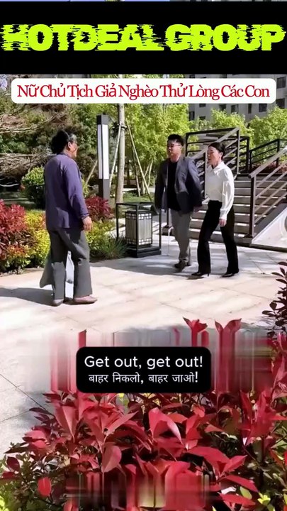 Nữ Chủ Tịch Giả Nghèo Thử Lòng Các Con