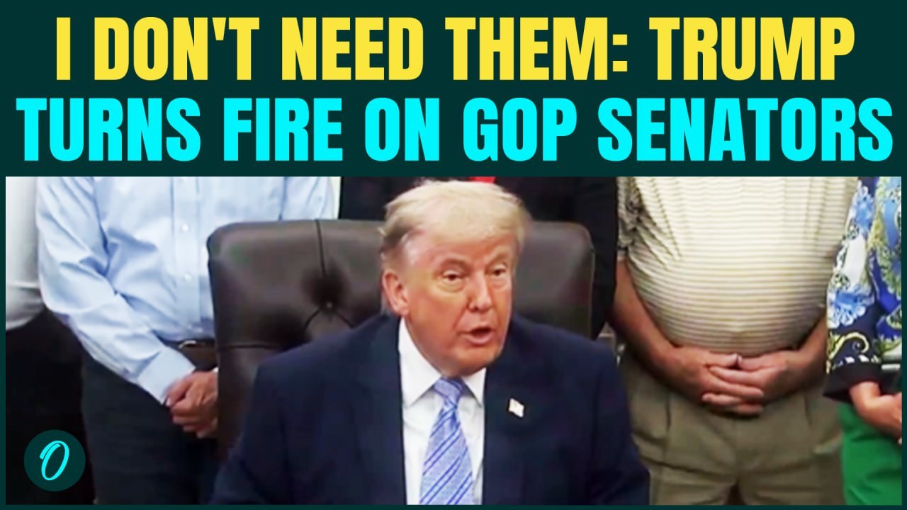 “I Don’t Need Money For Ballroom”:Trump Goes Off On GOP Senators When Asked If He’s Losing Control