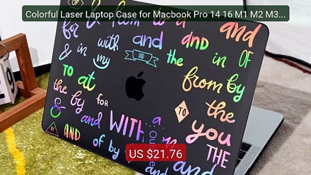 Colorful Laser Laptop Case for Macbook Pro 14 16 M1 M2 M3 M4 A... Hot Deal 2026 | Limited Offer!